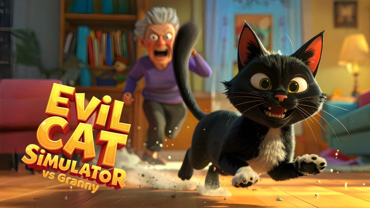 Evil Cat Simulator vs Granny