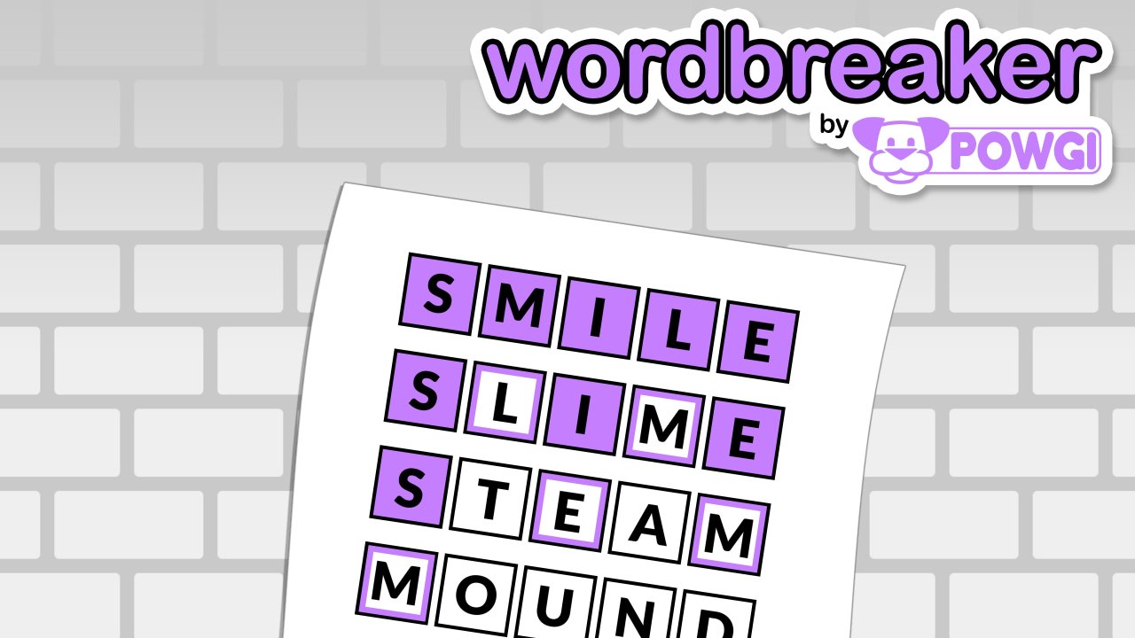 Wordbreaker by POWGI PS4 & PS5