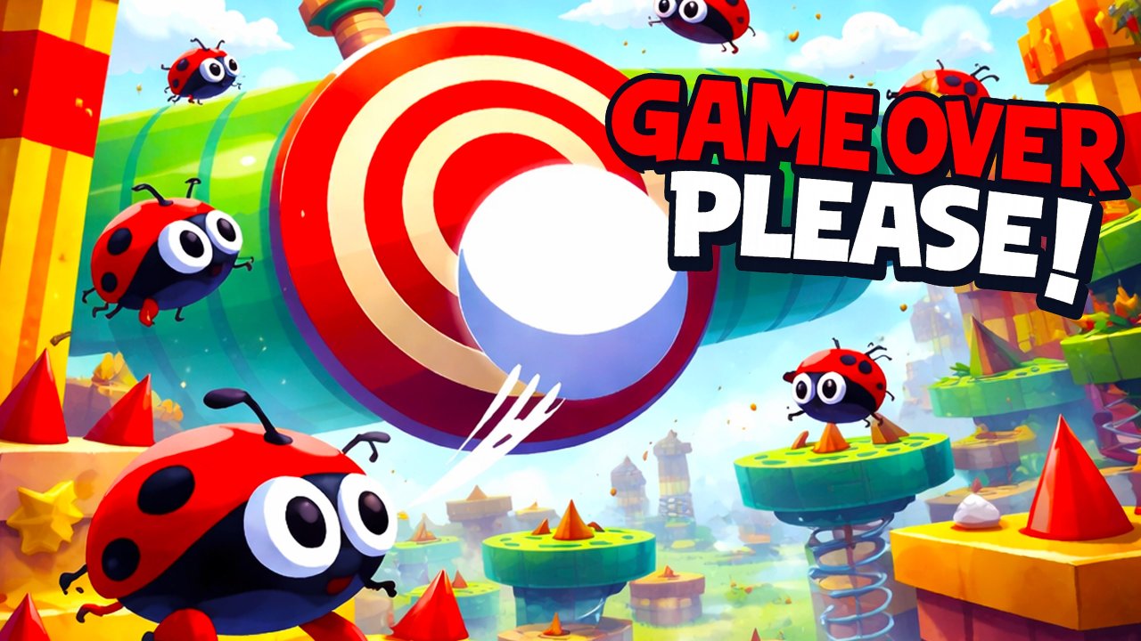 Game Over Please: Puzzle Arcade Game PS4 & PS5