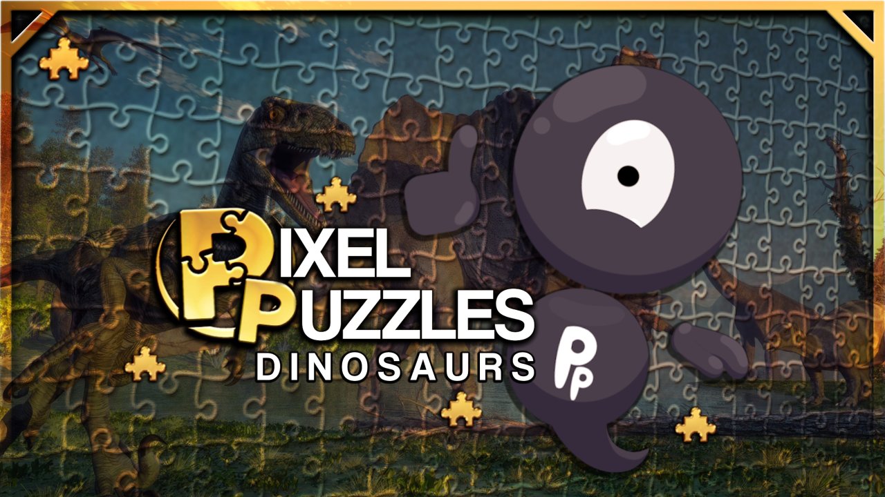 Pixel Puzzles DINOSAURS Jigsaws