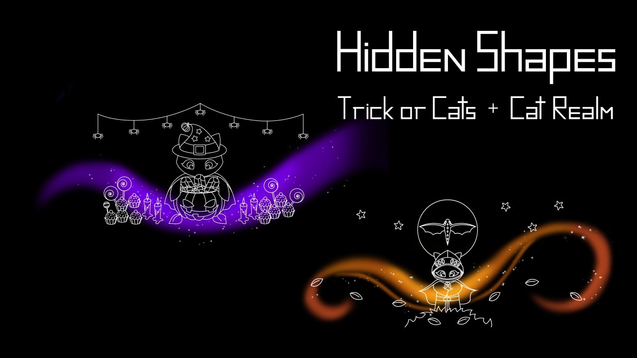 Hidden Shapes: Cat Realm + Trick or Cats