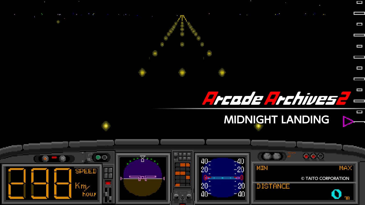 Arcade Archives 2 MIDNIGHT LANDING