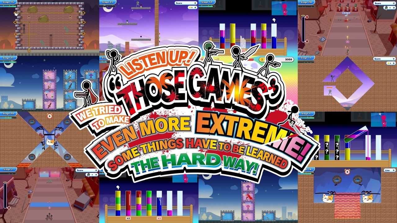 LISTEN UP! WE TRIED TO MAKE “THOSE GAMES” EVEN MORE EXTREME! SOME THINGS HAVE TO BE LEARNED THE HARD WAY!