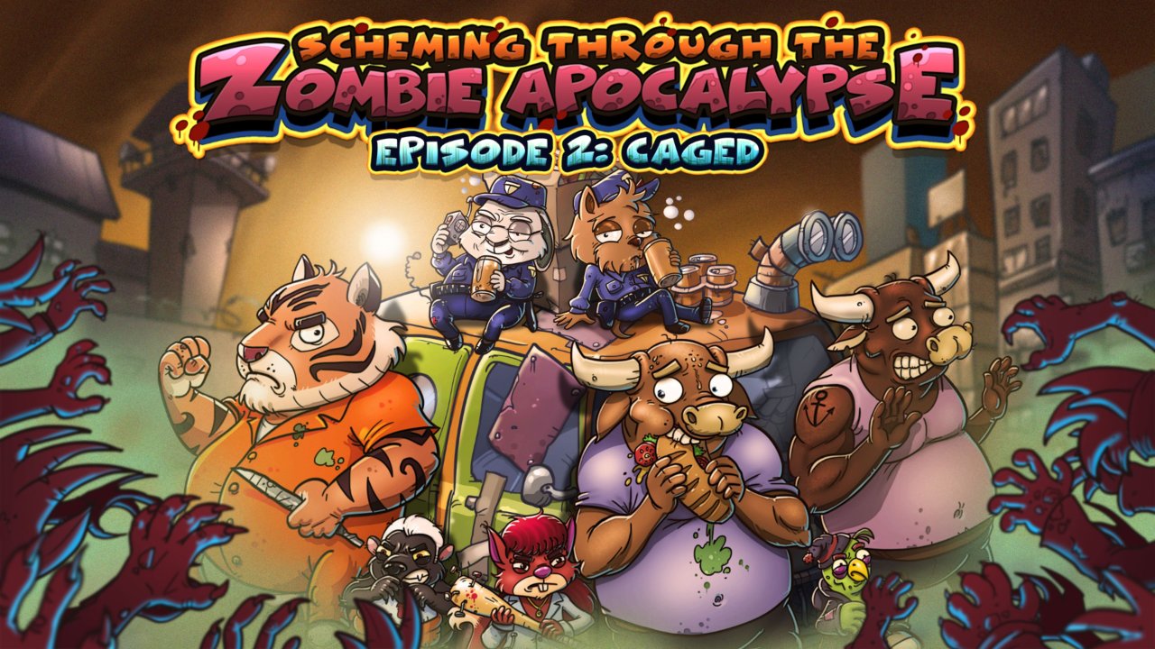 Scheming Through The Zombie Apocalypse Ep2: Caged