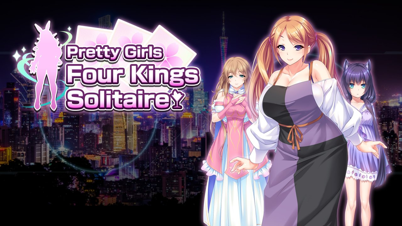 Pretty Girls Four Kings Solitaire PS4 & PS5