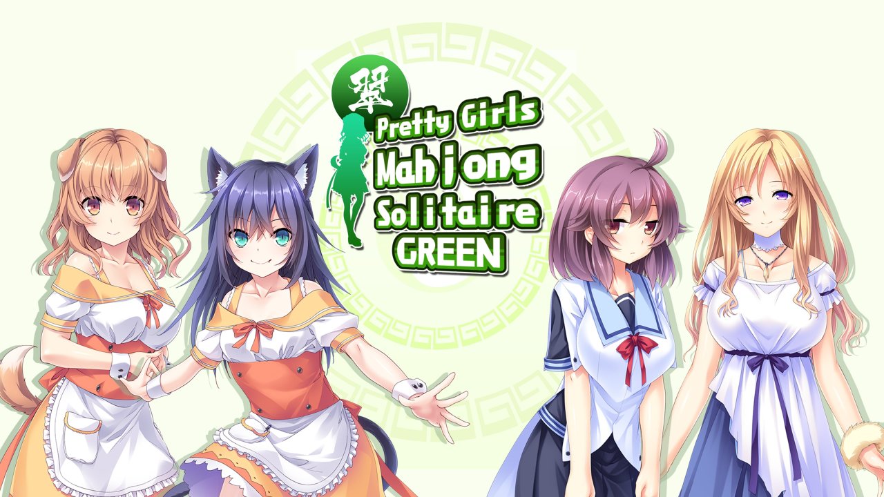 Pretty Girls Mahjong Solitaire - Green