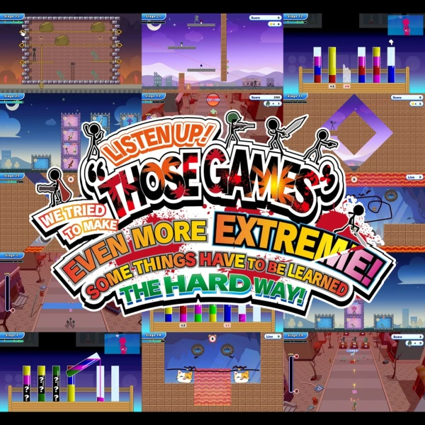 LISTEN UP! WE TRIED TO MAKE “THOSE GAMES” EVEN MORE EXTREME! SOME THINGS HAVE TO BE LEARNED THE HARD WAY!
