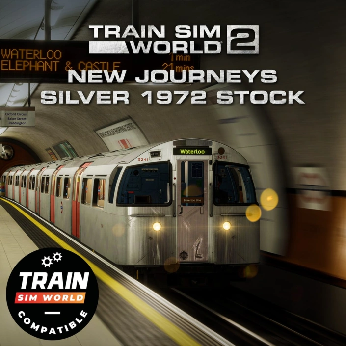 Train Sim World® 3: New Journeys - Silver 1972 Stock