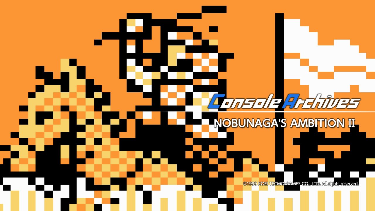 Console Archives Nobunaga's Ambition II