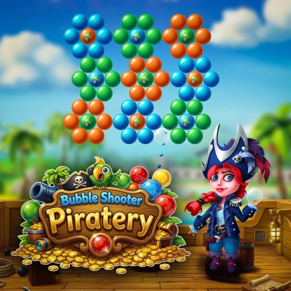 Bubble Shooter Piratey